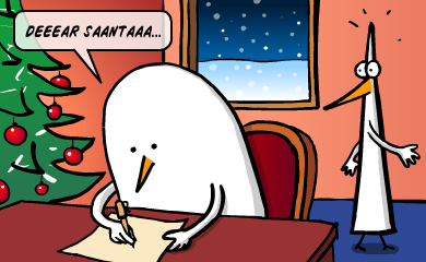 Deear Santaaaa... Deear Santaaaa...